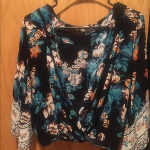 Floral Flowing Pullover